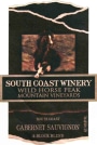 South Coast Winery Winery Wild Horse Peak Mountain Vineyards 4 Block Blend Cabernet Sauvignon 2005  Front Label