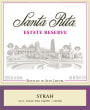 Santa Rita Reserva Syrah 2014  Front Label