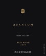 Beringer Quantum Red Blend 2016 Front Label