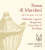 Montinore Estate Rosso di Marchesi Red  Front Label