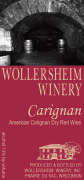 Wollersheim Winery Carignan 2014  Front Label