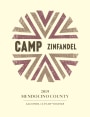 Camp Zinfandel 2019  Front Label