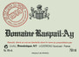 Domaine Raspail-Ay Gigondas Red 2012  Front Label