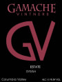 Gamache Vintners Estate Syrah 2008 Front Label