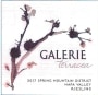 Galerie Terracea Riesling 2017  Front Label