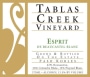 Tablas Creek Esprit de Beaucastel Blanc 2014  Front Label