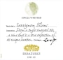 Errazuriz Single Vineyard Sauvignon Blanc 2007  Front Label