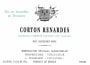 Domaine Michel Gaunoux Corton Renardes Grand Cru 2014  Front Label