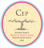 Cep Hopkins Ranch Rose 2018  Front Label