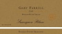 Gary Farrell Russian River Selection Sauvignon Blanc 2011 Front Label