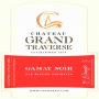 Chateau Grand Traverse Gamay Noir 2013 Front Label