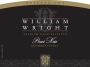 William Wright Reserve Lot Pinot Noir 2016  Front Label