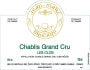 Brocard Chablis Les Clos Grand Cru 2003  Front Label