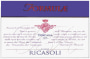 Barone Ricasoli Formulae Red 2002  Front Label