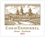 Chateau Cos d'Estournel (3 Liter Bottle) 2019  Front Label