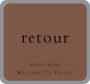 Retour Wines Pinot Noir 2013  Front Label