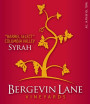 Bergevin Lane Barrel Select Reserve Syrah 2007  Front Label