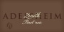 Adelsheim Zenith Pinot Noir 2010  Front Label