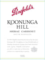 Penfolds Koonunga Hill Shiraz Cabernet 2013  Front Label