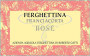 Ferghettina Franciacorta Rose 2013  Front Label