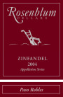 Rosenblum Cellars Appellation Series Zinfandel 2004  Front Label