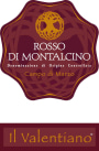 Azienda Agraria Il Valentiano Rosso di Montalcino Campo di Marzo 2016  Front Label
