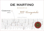 De Martino 347 Vineyards Reserva Chardonnay 2015  Front Label