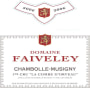 Faiveley Chambolle-Musigny La Combe d'Orveau Premier Cru 2006  Front Label