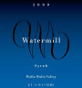 Watermill Walla Walla Valley Syrah 2009  Front Label