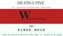 Definitive Pinot Noir 2007 Front Label