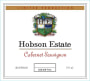 Hobson Estate Cabernet Sauvignon 2016  Front Label