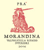 Pra Cantine Pra Morandina  Superiore 2016  Front Label