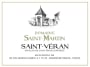 Duboeuf Saint-Veran Domaine Saint-Martin 2015  Front Label