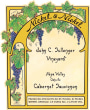 Nickel & Nickel John C. Sullenger Vineyard Cabernet Sauvignon 2014  Front Label