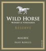 Wild Horse Reserve Malbec 2014  Front Label