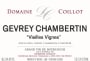 Domaine Coillot Gevrey Chambertin Vieilles Vignes 2015  Front Label