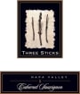 Three Sticks Napa Valley Cabernet Sauvignon 2012  Front Label