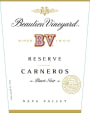 Beaulieu Vineyard Carneros Reserve Pinot Noir 2013 Front Label