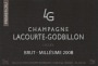 Champagne Lacourte Godbillon Premier Cru 2008  Front Label