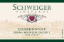 Schweiger Vineyards Chardonnay 2009  Front Label