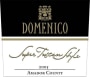 Domenico Wines Super Tuscan Style 2005  Front Label