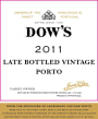 Dow's Master Late Bottled Vintage Port 2011 Front Label