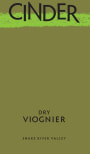 Cinder Wines Dry Viognier 2014 Front Label