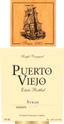 Vina Requingua Winery Puerto Viejo Reserve Syrah 2014  Front Label