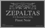 Zepaltas Russian River Valley Pinot Noir 2012  Front Label