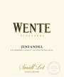Wente Small Lot Zinfandel 2015  Front Label