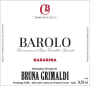 Bruna Grimaldi Barolo Badarina (1.5 Liter Magnum) 2018  Front Label