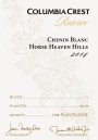 Columbia Crest Horse Heaven Hills Reserve Chenin Blanc 2014  Front Label