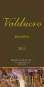 Valduero Reserva 2011  Front Label