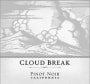Cloud Break Pinot Noir 2015 Front Label